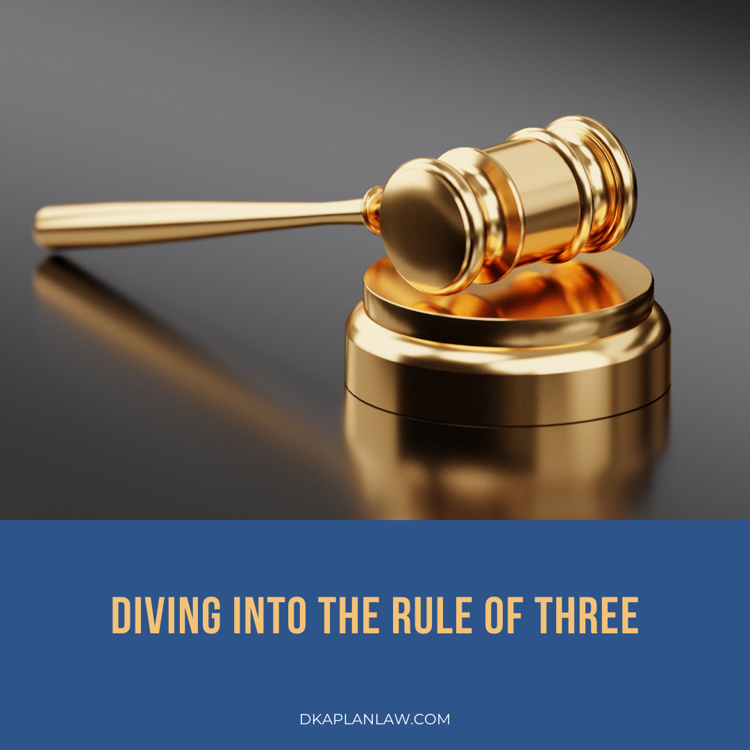 Diving Into the Rule of Three