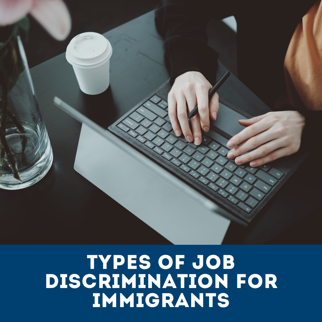 Types of Job Discrimination for Immigrants in New Jersey